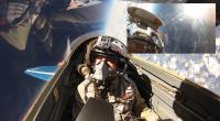 Photo in cockpit during Stratosphere Flight in MiG-29